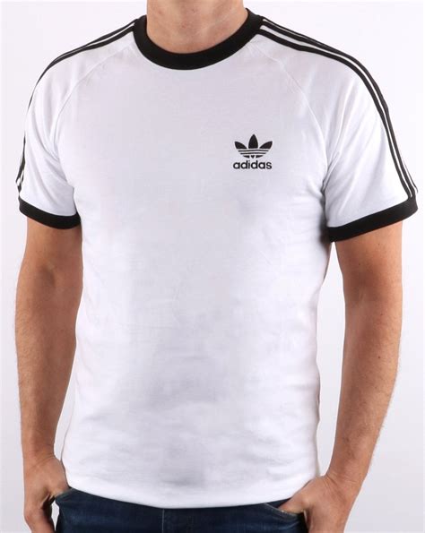 adidas weißes t shirt logo|Adidas Retro Tshirt .